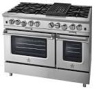 Propane double oven