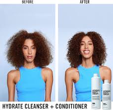 Authentic Beauty Concept Hydrate Cleanser & Conditoner Set | Shampoo + Conditioner | Normal To Dry or Curly Hair | Adds Moisture & Shine | Vegan & Cruelty-free | Sulfate-free | 33.8 fl. oz. : Beauty & Personal Care - Amazon.com
