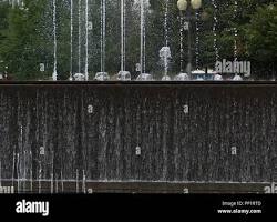 Image of Chicago skyline with a water droplet