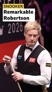World Snooker Championship: Neil Robertson pots trick shot against John Higgins