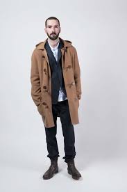 Résultat de recherche d'images pour "duffle coats men"