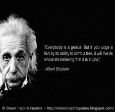 Great Einstein Quotes Fish Tree. QuotesGram via Relatably.com