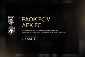 Tickets for PAOK vs. AEK