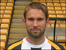 John McCombe has played every game for Port Vale this season - _46638016_john_mccombe_226bbc