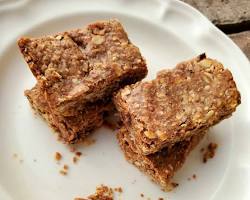 تصویر oat energy bars