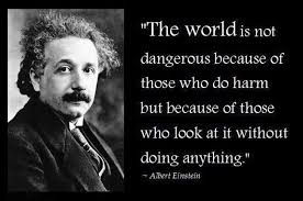 Quote by Albert Einstein Motivational wallpaper on humanity ... via Relatably.com