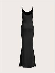 Amazon.com: SOLY HUX Women's Summer Dress Sleeveless Bodycon Maxi Dress Elegant Evening Party Dresses Plain Black X-Small : Clothing, Shoes & Jewelry