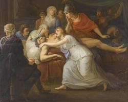 Image of Andromache wife of Hector Iliad classical art