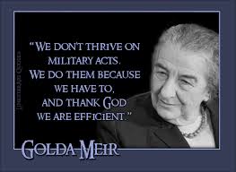 Golda Meir Quotes. QuotesGram via Relatably.com