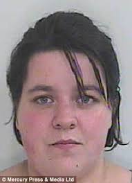 Guilty: Michelle Hodson, 23, was jailed for seven years for grievous bodily harm. A woman broke a toddler&#39;s collarbone and left her with bleeding on the ... - article-2633756-1E07DF0500000578-401_306x423