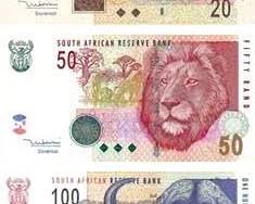 100 rand bankbiljet van de ZuidAfrikaanse rand