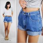 Denim Shorts, High Waisted Denim Hot Pants - Missguided