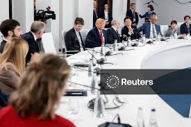 Licensable picture: G7 summit in Evian-les-Bains