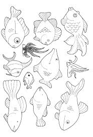 fish coloring pages ile ilgili görsel sonucu