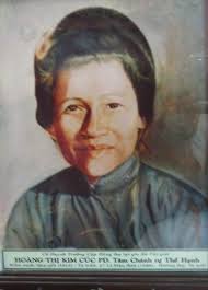 Chị Hoàng Thị Kim Cúc, Pháp danh Tâm Chánh, tự Thế Hạnh, sinh ngày mồng 8 tháng mười một năm Quý Sửu (05.12.1913) - TamChanhHoangThiKimCuc
