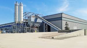 State-of-the-art batching plant and concrete distribution ...