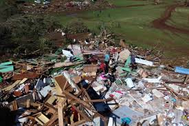 Família que teve a casa destruída por tornado em Giruá recebe ameaças e tentativas de extorsão