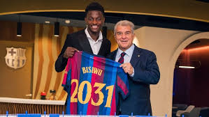 Laporta returns to duty for Bisiwu unveiling after arrhythmia scare