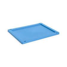 HAY Recycled Storage Bin Collapsible Plastic Lid - Electric ...