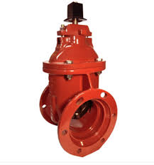 M&H MJ GATE VALVE "OL" 8" W/ 2" NUT