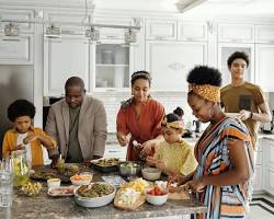 Image of happy family enjoying time together