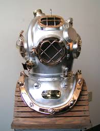 Image result for deep sea diving helmet
