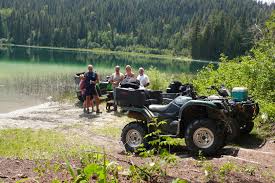 quad by lake