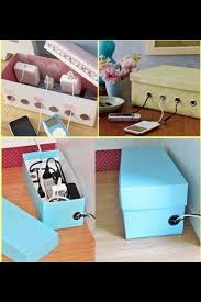 Resultado de imagen de caja para organizar cables