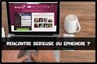 Site rencontre ephemere