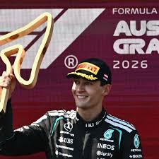 Russell celebra volta ao topo do pódio pela Mercedes na F-1: ‘É incrível saber que eu consigo’