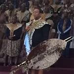 Zulu king prays those want
