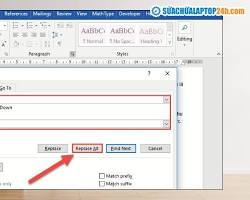 Image of Sử dụng tính năng Find and Replace để xóa nhiều trang trong Word