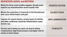 Ibuprofen vs paracetamol