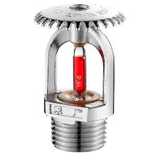 Upright Fire Sprinkler Head 68°C Spray Up 1/2" Thread Brass ...