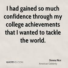 Donna Rice Quotes. QuotesGram via Relatably.com