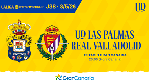Se inicia la venta online de entradas para el partido UD Las Palmas - Real Valladolid