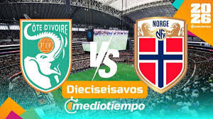 ¿Quién transmite el partido de Costa de Marfil vs Noruega? Canal y Horario Dieciseisavos Mundial 2026