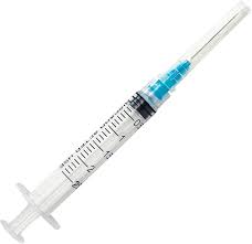 100 Pack 2.5ml Luer Lock Syringe with 23Ga 1 Inch UK | Ubuy