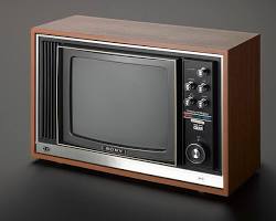 Image of Sony Trinitron television