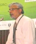 Wasantha Deshapriya delivering the address at the AgriculturaI Extension Conference 2009 inauguration at Gannoruwa, Peradeniya. - z_pvi-use