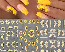 Image de Sunflower Nail Art