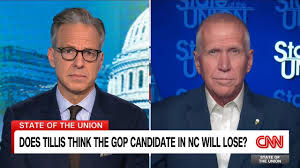 Tillis on whether NC Senate race is a lost cause for GOP: 'This has to be about the higher purpose of keeping a majority'