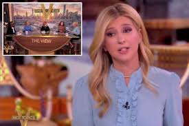 ‘The View’ co-host schools panel about Trump’s effects on the stock market