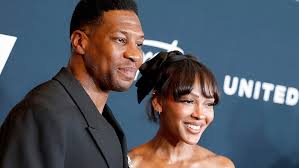 Jonathan Majors tears up when recalling how Meagan Good helped 'rebuild' him: ‘That’s my everything’