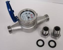 PRM 1/2" NPT Stainless Steel Multi-Jet Totalizing Water Meter