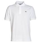 White lacoste shirt