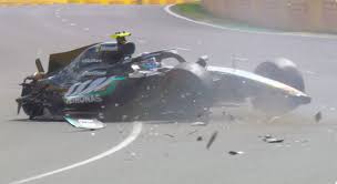 Mercedes teen Kimi Antonelli sustains violent crash at Australian GP practice