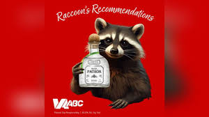 Virginia ABC launches new campaign with drunk raccoon