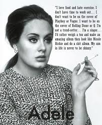 mulheres de atitude: Adele - tumblr_lkr4fxrfo01qbad1ko1_500