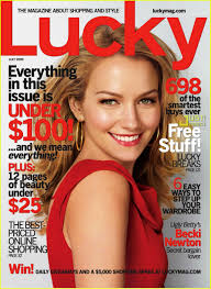 Image result for lucky magazine covers